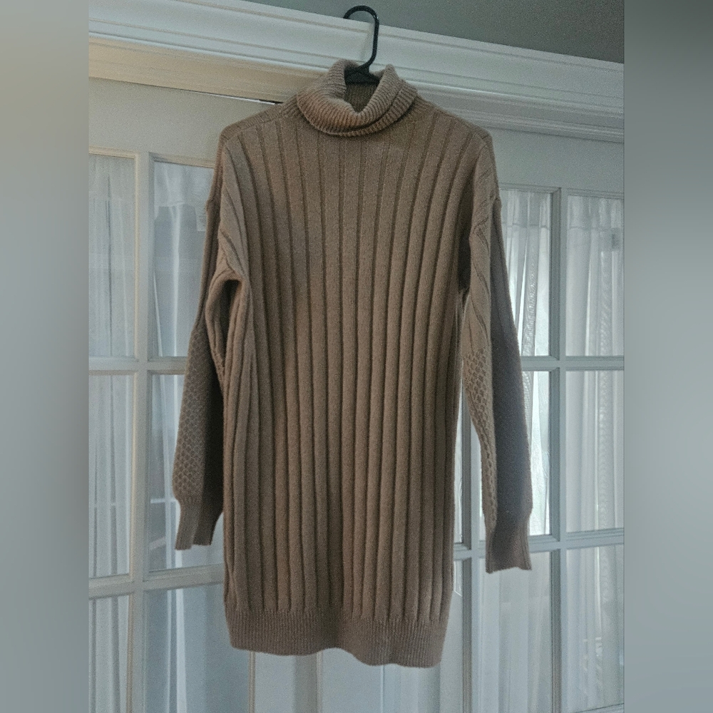 Women's Turtleneck Sweaterdress